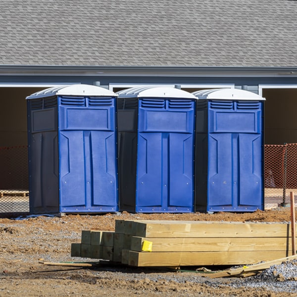 are there any restrictions on where i can place the porta potties during my rental period in Mansfield MO